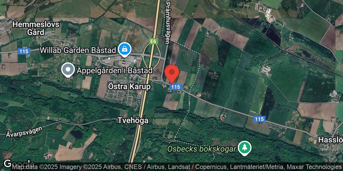 Händelseplats, Google Maps