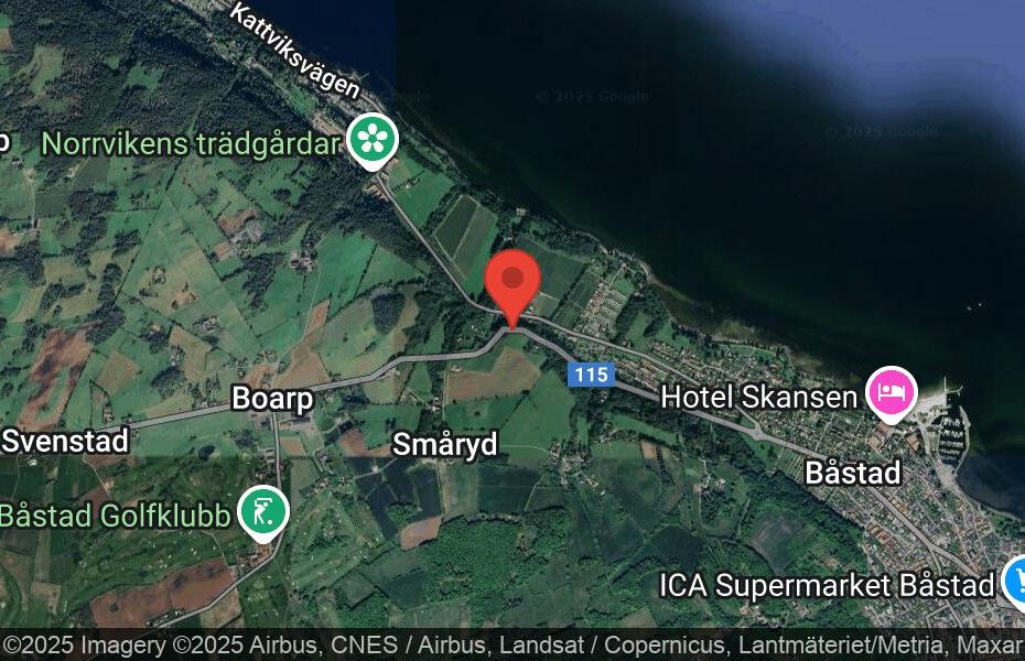 Händelseplats, Google Maps